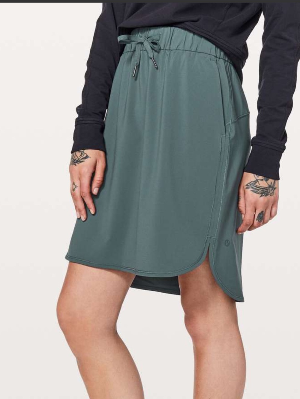 Lululemon On The Fly Skirt Women's Size 4 Athleasure Golf Pockets Casual Teal